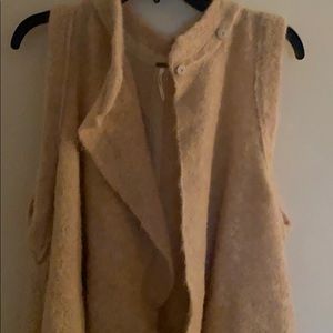 Free People Alpaca/Wool Blend Vest NWOT - OS